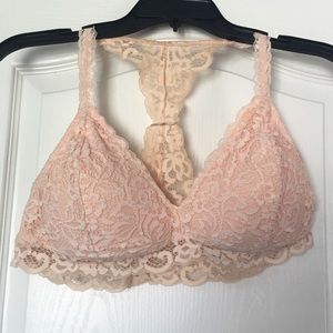 Light pink bra-let
